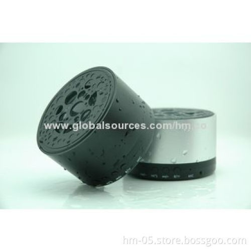 Outdoor waterproof/dustproof Bluetooth speaker with phone handsfree speaker
